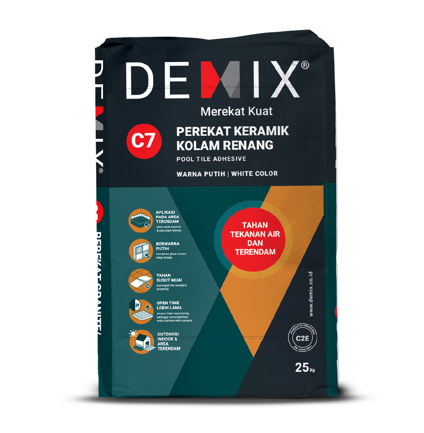 Demix C7 Perekat Keramik Kolam Renang - PROMO MEI 2025⭐