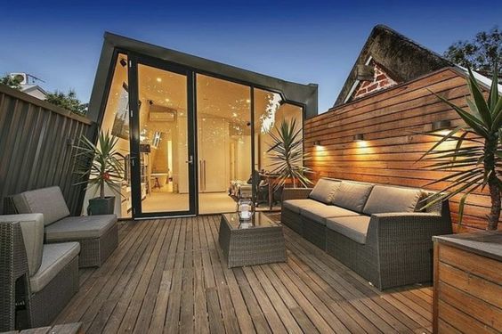 Teras Rooftop 6 Desain Teras Rooftop Rumah Kecil yang Nyaman dan Enak Dilihat - Demix