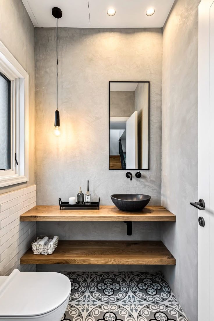 Desain Wastafel Kamar Mandi Minimalis yang Simpel - Demix